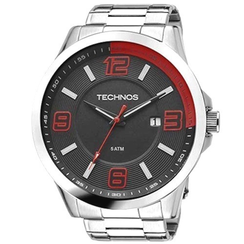 Relógio Technos Masculino Aço Performance Racer 2115klm1r