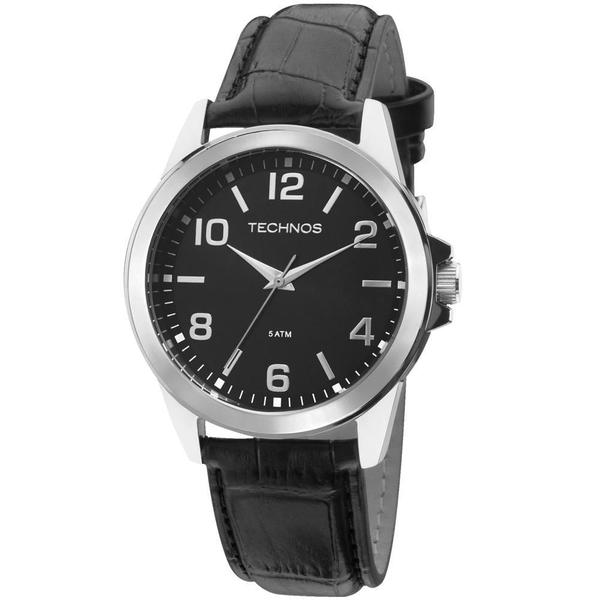 Relógio Technos Masculino Analógico Classic Steel - 2035MDG/0P - Preto