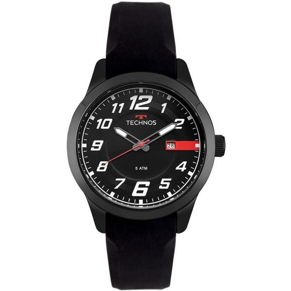 Relógio Technos Masculino Black Esportivo 2115MOV/8P