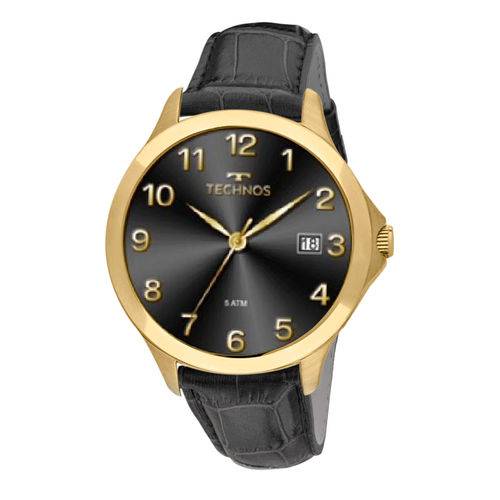 Relógio Technos Masculino Classic 1s13cl/2p Dourado Couro