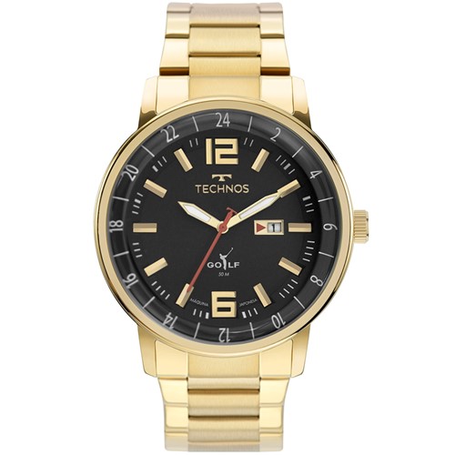 Relógio Technos Masculino Classic Analógico Dourado 2115MWD1P