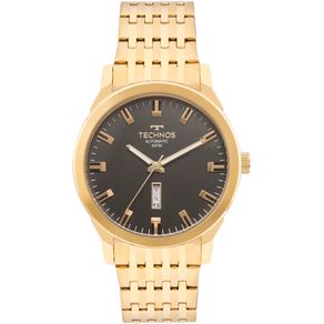 Relógio Technos Masculino Classic Automatico Dourado - 8205OF/4P 8205OF/4P