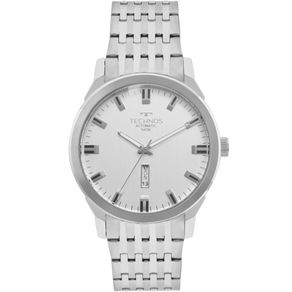 Relógio Technos Masculino Classic Automatico Prata - 8205OE/1K 8205OE/1K