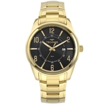 Relógio Technos Masculino Classic Dourado 2115MVC4P