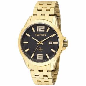 Relógio Technos Masculino Classic Golf Dourado 2115klv/4p