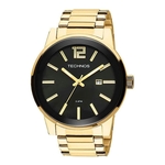 Relógio Technos Masculino Classic Golf Dourado 2115tt/4p