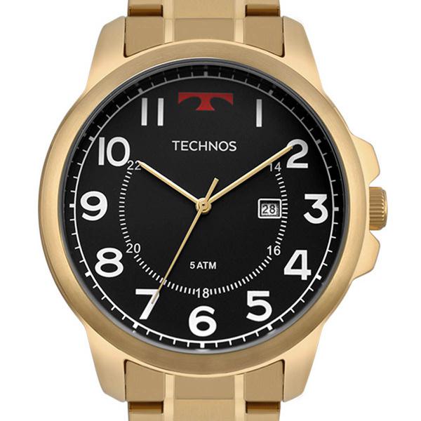 Relógio Technos Masculino Classic Steel 2115MPA/4P Dourado