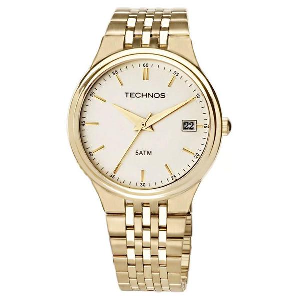 Relógio Technos Masculino Classic Steel Dourado 2115GR4X