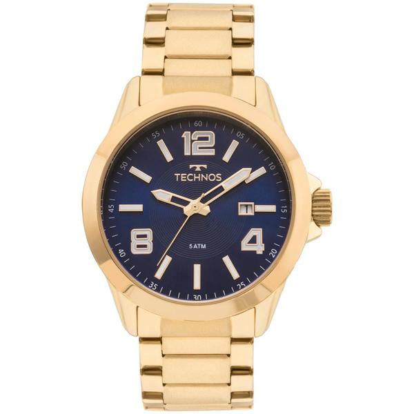 Relógio Technos Masculino Classic Steel Dourado - 2115KPR/4A