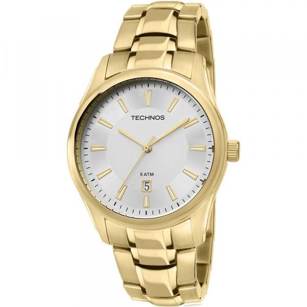 Relógio Technos Masculino Classic Steel Dourado 2115tx/4b