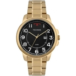 Relógio Technos Masculino Clássico Dourado 2115mpa/4p