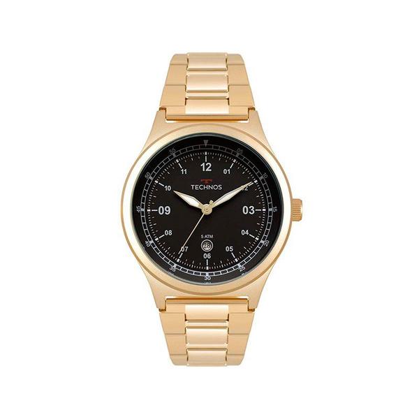 Relógio Technos Masculino Dourado 2115MQY/4P