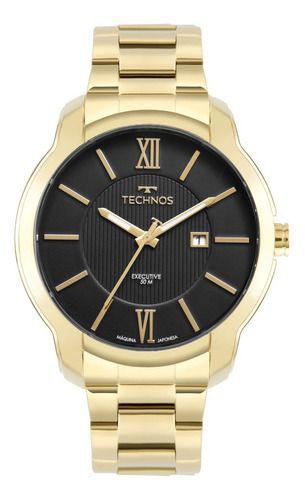 Relógio Technos Masculino Dourado 2115mwy/1d