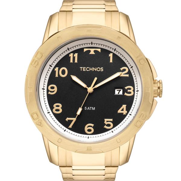 Relógio Technos Masculino Dourado 2315ACK/4P