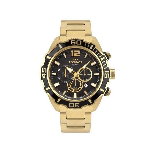 Relógio Technos Masculino Dourado Classic Legacy Js26Aq/4P