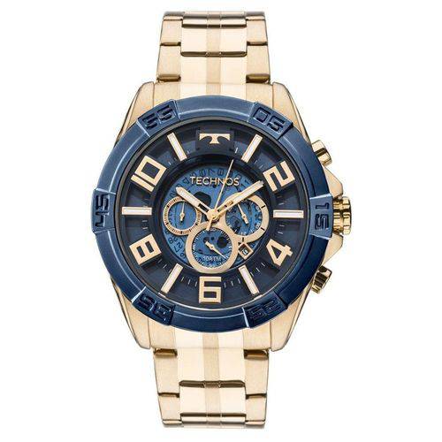 Relógio Technos Masculino Dourado Classic Legacy Os2abf/4a