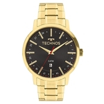 Relógio Technos Masculino Dourado Classic Steel 2115mmk/4p