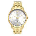 Relógio Technos Masculino Dourado Classic Steel 2115mtf/4k