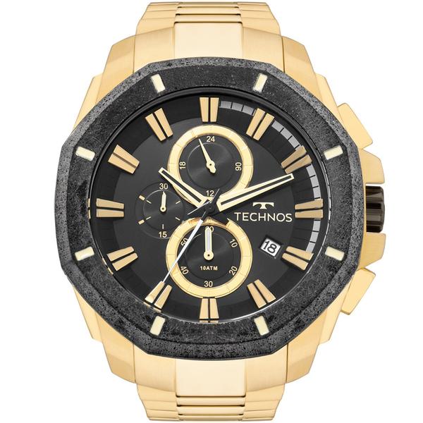 Relógio Technos Masculino Dourado JS16AB/4P