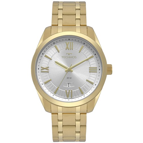 RelÃ³gio Technos Masculino Elegant AnalÃ³gico Dourado 2115MSN4X - Dourado - Dafiti