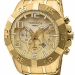 Relógio Technos Masculino Legacy Dourado Os20ik/4x Original