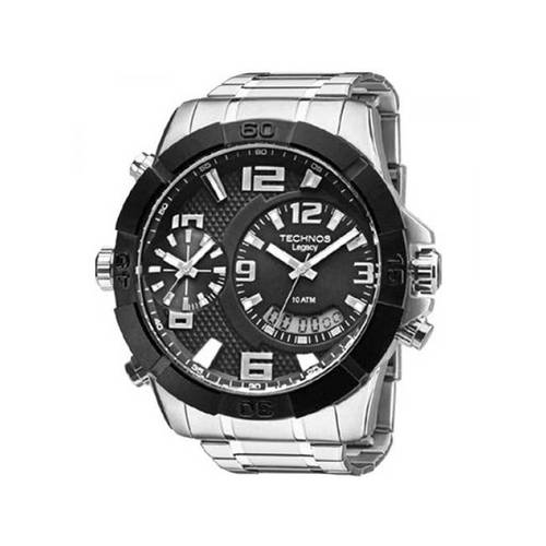 Relógio Technos Masculino Legacy Dual Time T205
