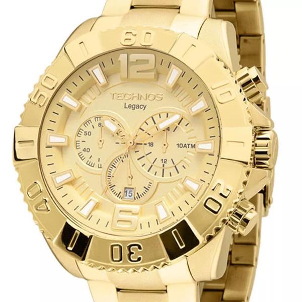 Relógio Technos Masculino Legacy Sport Os20ib/4x Dourado