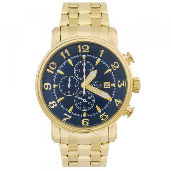 Relogio Technos -masculino Os10cr/4a Dourado