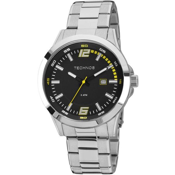 Relogio Technos Masculino Prata Performance Racer 2115KNF/1Y