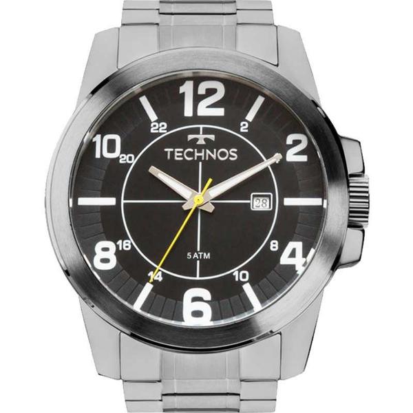 Relogio Technos Masculino Prateado Performance Racer 2115mgr/1p