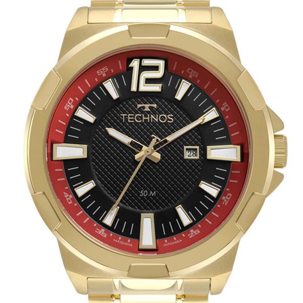 Relógio Technos Masculino Racer Dourado 2117LCG/4P