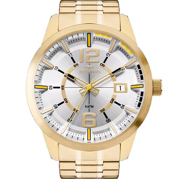 Relógio Technos Masculino Racer Dourado 2315kzw.4d