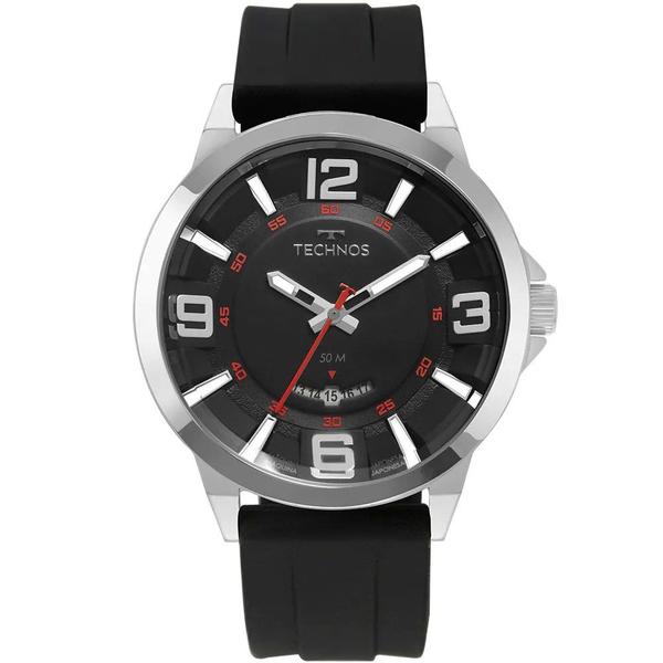 Relógio Technos Masculino Racer Preto e Prata 2117LBN/8P