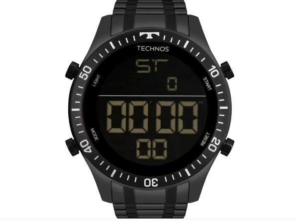 Relógio Technos Masculino Racer Preto - T02139AB/4P