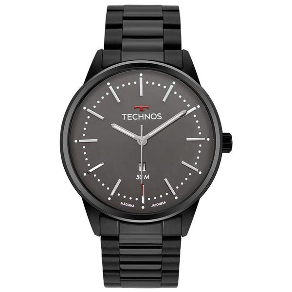 Relógio Technos Masculino Ref: 2015cdw/4c Classic Black