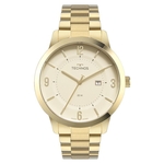 Relógio Technos Masculino Ref: 2117lcr/1d Classic Dourado