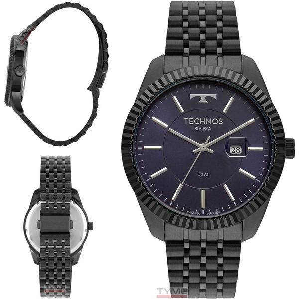 Relógio Technos Masculino Riviera 2115MSV/4A Preto