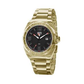 Relógio Technos Masculino Sao Paulo Oficial Sao2315ak/4p Dourado Oferta