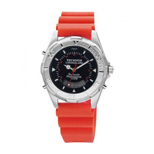 Relógio Technos Masculino Skydiver T20562/8r Vermelho