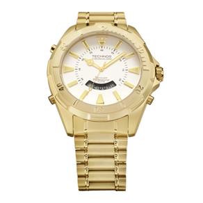 Relógio Technos Masculino Skydiver T205fl/4b Dourado Ediçao 30 Anos