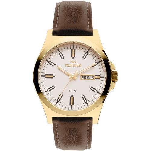 Relógio Technos Masculino Steel Dourado - 2305az/2b