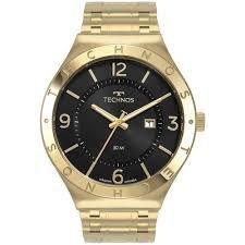 Relógio Technos Masculino Steel Dourado 2117LBU/4P