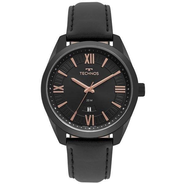 Relógio Technos Masculino Steel Preto 2115msp/4p