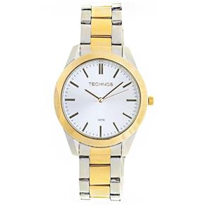 Relógio Technos Prata e Dourado Feminino Steel