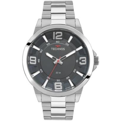 Relógio Technos Racer 46mm Aço Masculino