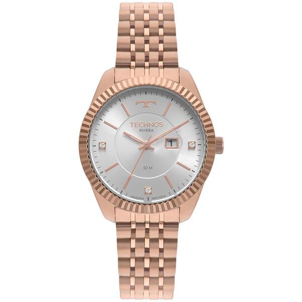 Relógio Technos Riviera Feminino Rosé 2015CCW/4K