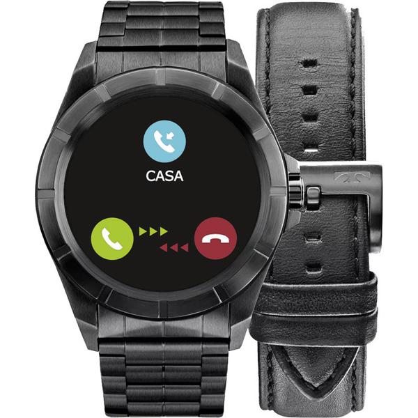 Relógio Technos Smart Watch Preto Full Display SRAC/4P