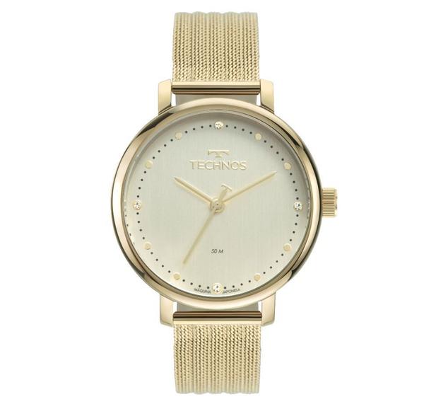 Relógio Technos Style Dourado Feminino 2035MSU/1K
