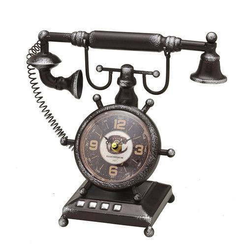 Relógio Telefone Antigo - Espressione