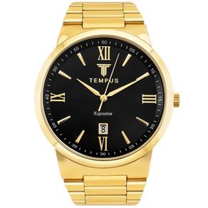 Relógio Tempus Executive Gold Black ZW20181U